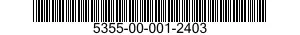 5355-00-001-2403 WINDOW,DIAL 5355000012403 000012403