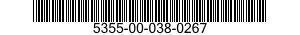 5355-00-038-0267  5355000380267 000380267