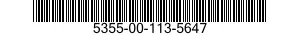 5355-00-113-5647 DIAL,SCALE 5355001135647 001135647