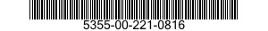 5355-00-221-0816  5355002210816 002210816