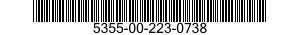 5355-00-223-0738  5355002230738 002230738