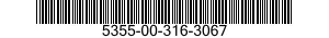 5355-00-316-3067  5355003163067 003163067
