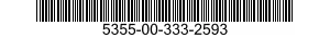 5355-00-333-2593 KNOB 5355003332593 003332593