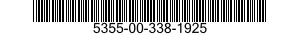 5355-00-338-1925 DIAL,CONTROL 5355003381925 003381925