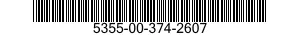 5355-00-374-2607  5355003742607 003742607