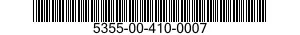 5355-00-410-0007 KNOB 5355004100007 004100007