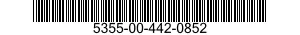 5355-00-442-0852 DIAL,SCALE 5355004420852 004420852