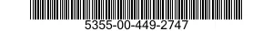 5355-00-449-2747 KNOB 5355004492747 004492747