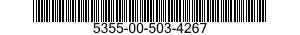 5355-00-503-4267 DIAL-KNOB LOCK,ELECTRONIC COMPONENT 5355005034267 005034267