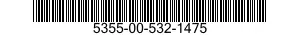 5355-00-532-1475 DIAL,SCALE 5355005321475 005321475