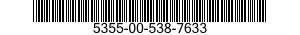 5355-00-538-7633 KNOB 5355005387633 005387633