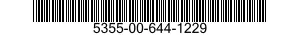 5355-00-644-1229  5355006441229 006441229