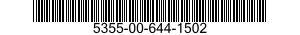 5355-00-644-1502  5355006441502 006441502