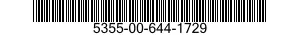 5355-00-644-1729  5355006441729 006441729