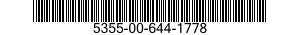 5355-00-644-1778  5355006441778 006441778