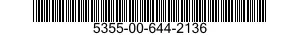 5355-00-644-2136  5355006442136 006442136