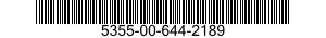 5355-00-644-2189 KNOB 5355006442189 006442189