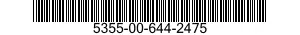 5355-00-644-2475  5355006442475 006442475
