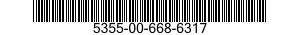 5355-00-668-6317  5355006686317 006686317