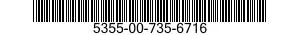 5355-00-735-6716 DIAL,SCALE 5355007356716 007356716