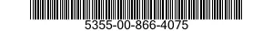 5355-00-866-4075 SHAFT LOCK,ELECTRONIC COMPONENT 5355008664075 008664075