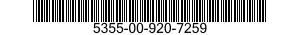 5355-00-920-7259  5355009207259 009207259