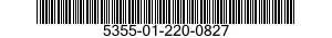 5355-01-220-0827 WINDOW,DIAL 5355012200827 012200827