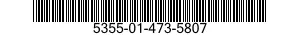 5355-01-473-5807 KNOB 5355014735807 014735807