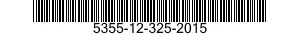 5355-12-325-2015 KNOB 5355123252015 123252015