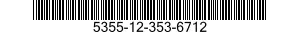 5355-12-353-6712 KNOB 5355123536712 123536712