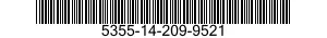 5355-14-209-9521 SUPPORT PLASTIQUE P 5355142099521 142099521