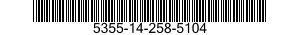 5355-14-258-5104 BOUTON DE COMMANDE 5355142585104 142585104