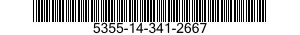 5355-14-341-2667 DIAL,SCALE 5355143412667 143412667