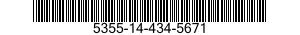 5355-14-434-5671 DIAL,SCALE 5355144345671 144345671