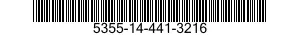 5355-14-441-3216 DIAL,SCALE 5355144413216 144413216