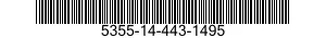 5355-14-443-1495 DIAL,SCALE 5355144431495 144431495