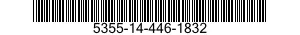 5355-14-446-1832 DIAL,SCALE 5355144461832 144461832