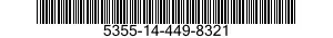 5355-14-449-8321 KNOB 5355144498321 144498321