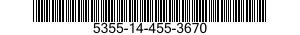 5355-14-455-3670 KNOB 5355144553670 144553670