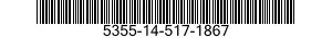 5355-14-517-1867 CAP,KNOB ATTACHMENT DEVICE 5355145171867 145171867