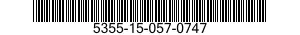 5355-15-057-0747 BUSHING-SHAFT,PANEL 5355150570747 150570747