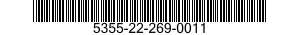 5355-22-269-0011 KNOB 5355222690011 222690011