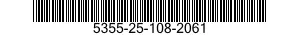 5355-25-108-2061  5355251082061 251082061