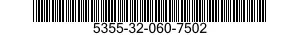 5355-32-060-7502 KNOB 5355320607502 320607502