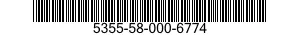 5355-58-000-6774 CURSOR,INDICATOR 5355580006774 580006774
