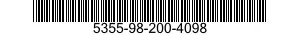 5355-98-200-4098  5355982004098 982004098