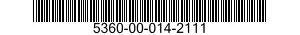 5360-00-014-2111  5360000142111 000142111