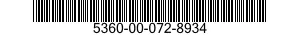 5360-00-072-8934 SPRING,HELICAL,COMPRESSION 5360000728934 000728934