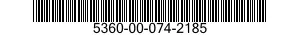 5360-00-074-2185 SPRING,HELICAL,EXTENSION 5360000742185 000742185