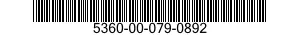 5360-00-079-0892 SPRING,HELICAL,COMPRESSION 5360000790892 000790892